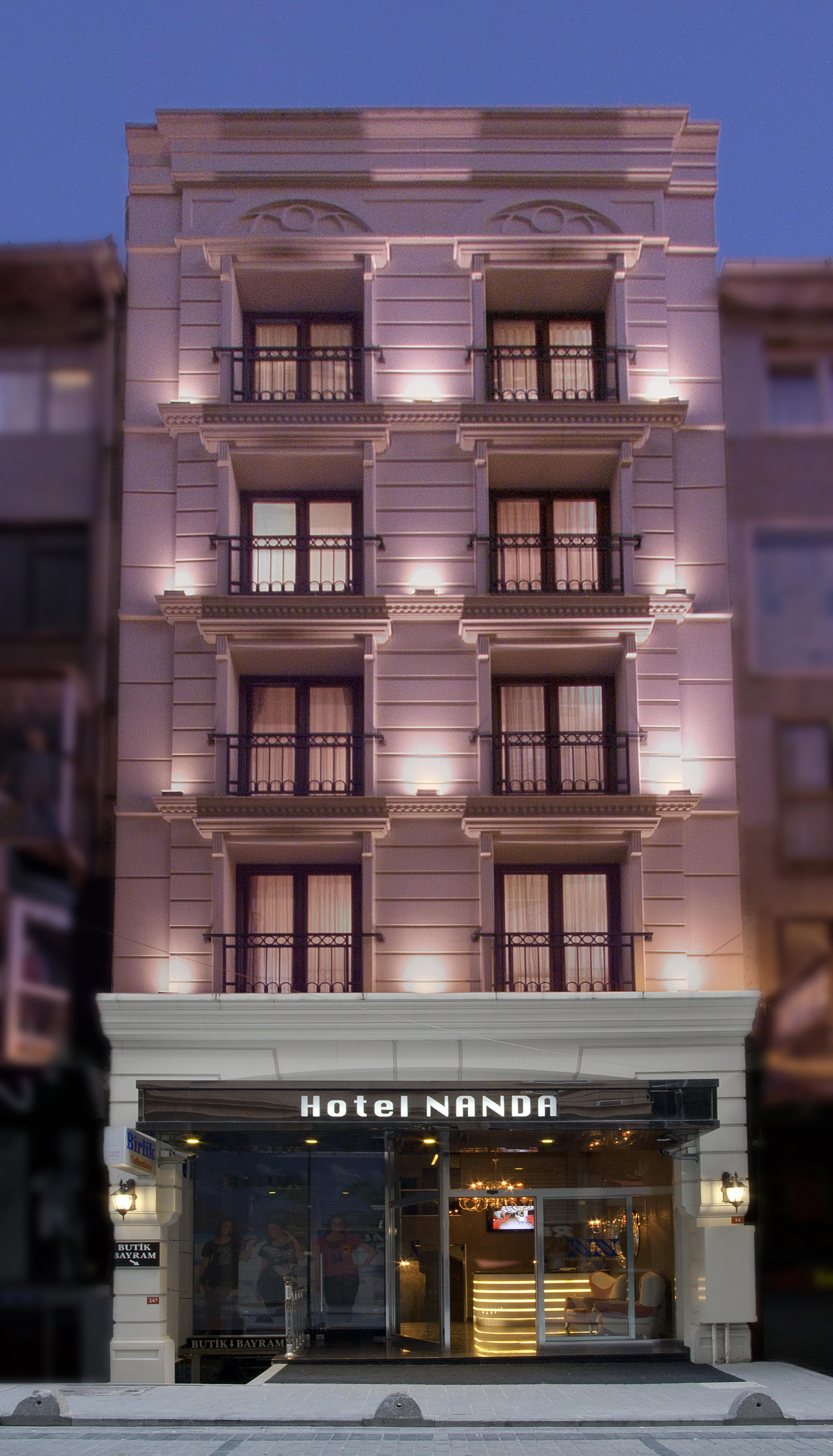 Nanda Hotel Istanboel Buitenkant foto